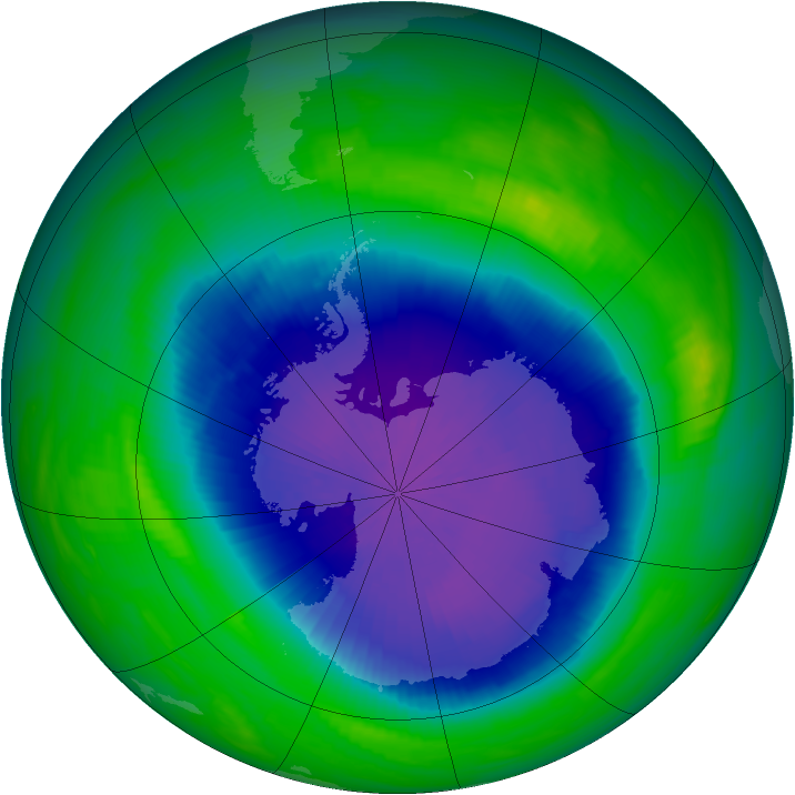 Ozone Map 1987-10-23